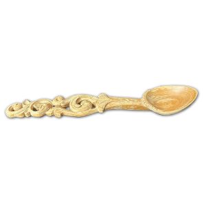 Hand carved Norwegian Spoon