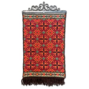 Norwegian Hand Stitched Woolen Tapestry