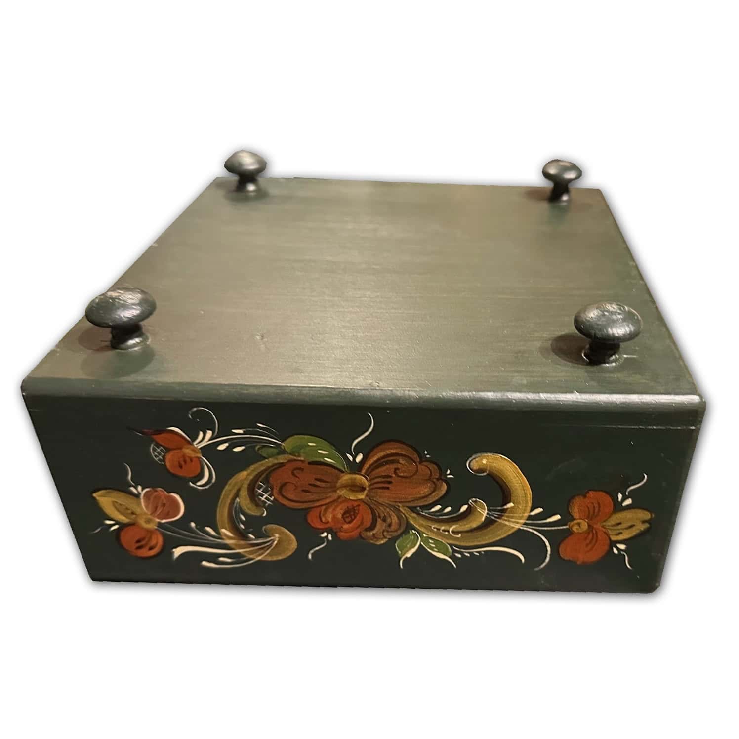 Norwegian Rosemaling Box