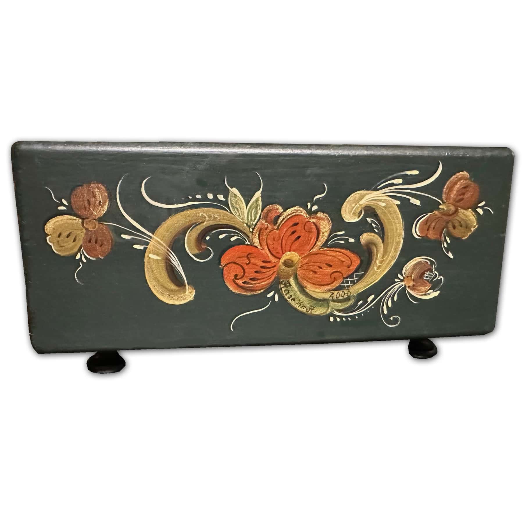 Norwegian Rosemaling Box