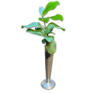 Norwegian Midcentury Modern Pewter Vase