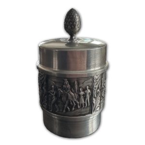 Norwegian Pewter Cannister