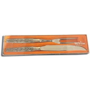 Norwegian Pewter Carving Set
